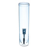 Large Pull-type Water Cup Dispenser, For 12 Oz Cups, Translucent Blue