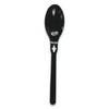 WeGo Spoon Wego Polystyrene, Spoon, Black, 1000/Carton