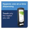 Tork® Xpressnap Stand Napkin Dispenser, 9 1/4W x 9 1/4D x 24 1/2H, Black