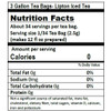 Lipton Black Decaffeinated Hot Tea Bags, 72 Count, 6 Per Case