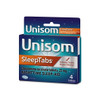 Unisom Sleep-Aid Tablets, 4 Count, 3 Per Pack, 8 Per Case