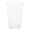 WNA Classic Crystal Plastic Tumblers, 12 Oz, Clear, Fluted, Tall, 20 Pack, 12 Packs/carton
