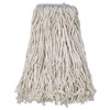 Cotton Mop Head, Cut-end, #32, White, 12/carton Cotton Mop Head, Cut-end, #32, White, 12/carton