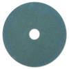 Boardwalk Burnishing Floor Pads, 20" Diameter, Aqua
