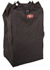 Premium Linen Hamper Bag, 30 Gal, 13.38w X 19.88d X 29.25h, Nylon, Black