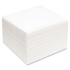 Taskbrand Grease And Oil Wipers, Quarterfold, 12 X 13 1/4, White, 50/pack