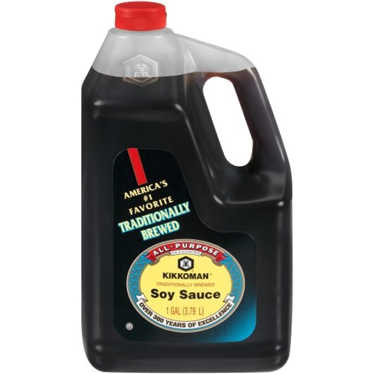 Kikkoman Soy Sauce, Kosher, 1 Gallon Jug 4 Per Case