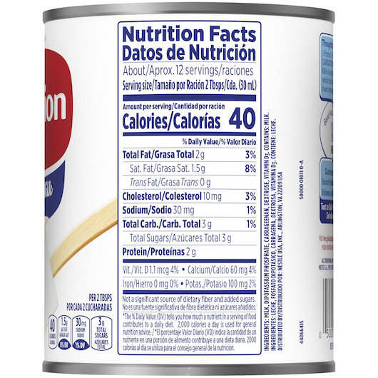 Nestle Carnation Evaporated Milk, 12Oz./Can, 24 Per Case