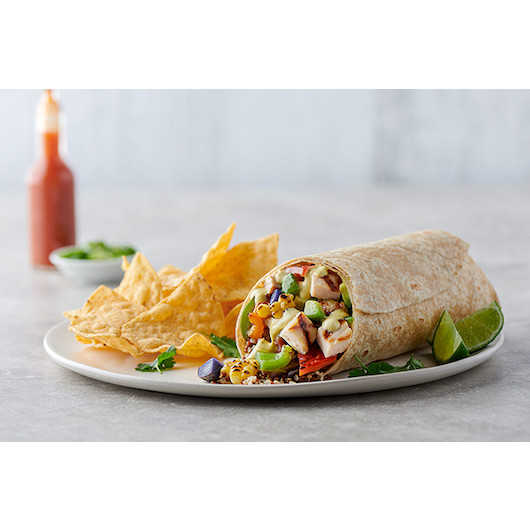 Mission Foods 10 Inch Whole Wheat Heat Pressed Flour Tortillas, 12