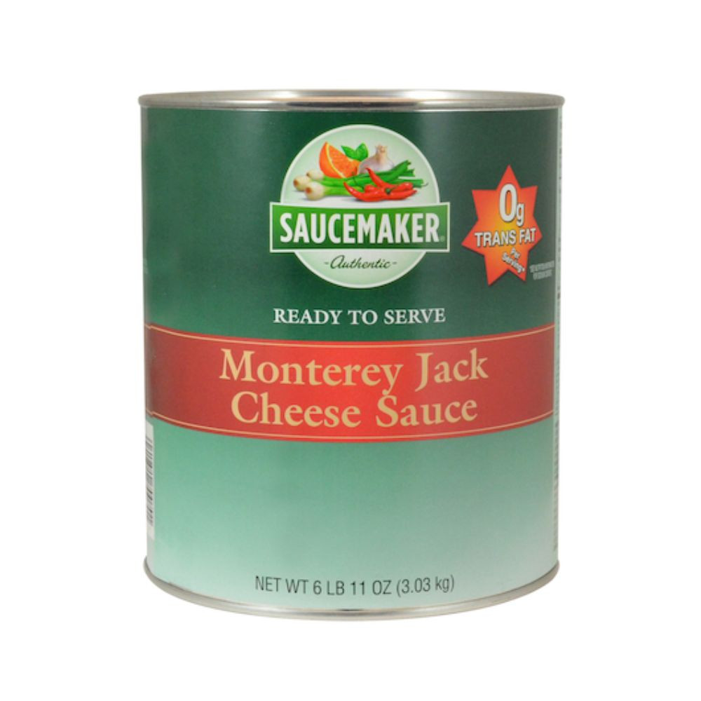 Saucemaker White Monterey Jack Cheese Sauce, 107 Ounces, 6 Per Case