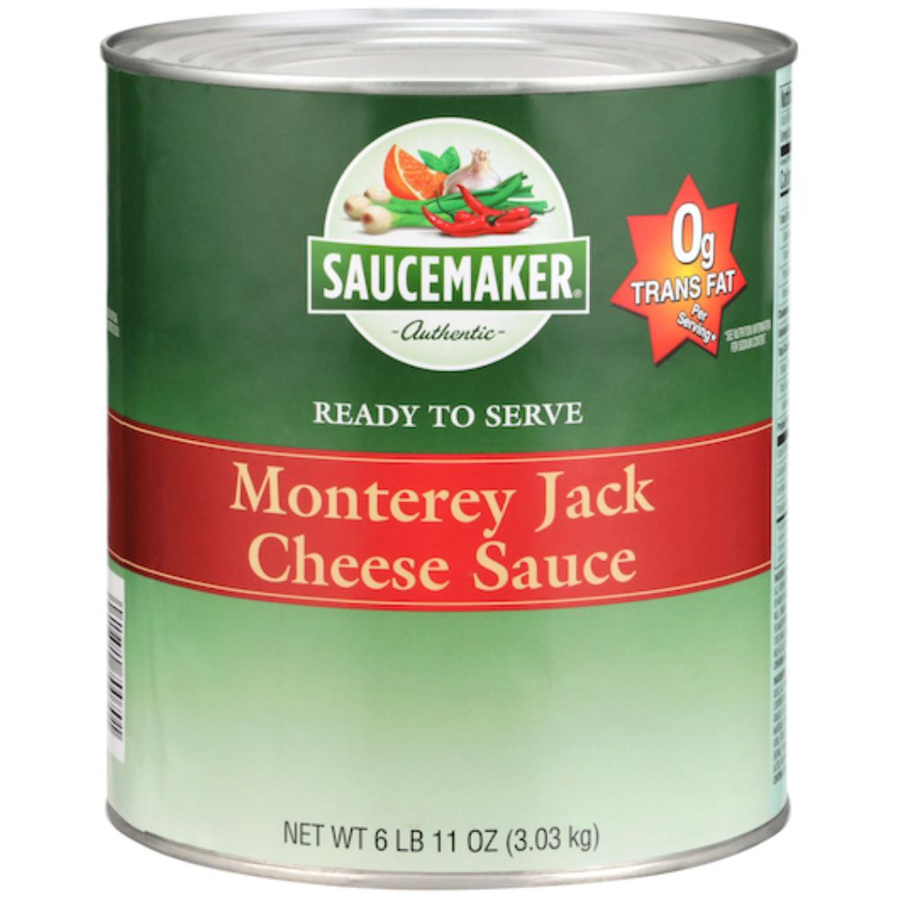 Saucemaker White Monterey Jack Cheese Sauce, 107 Ounces, 6 Per Case