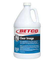 Betco Glass Cleaner, Clear Image, Unscented, 1 Gallon, 4 Count