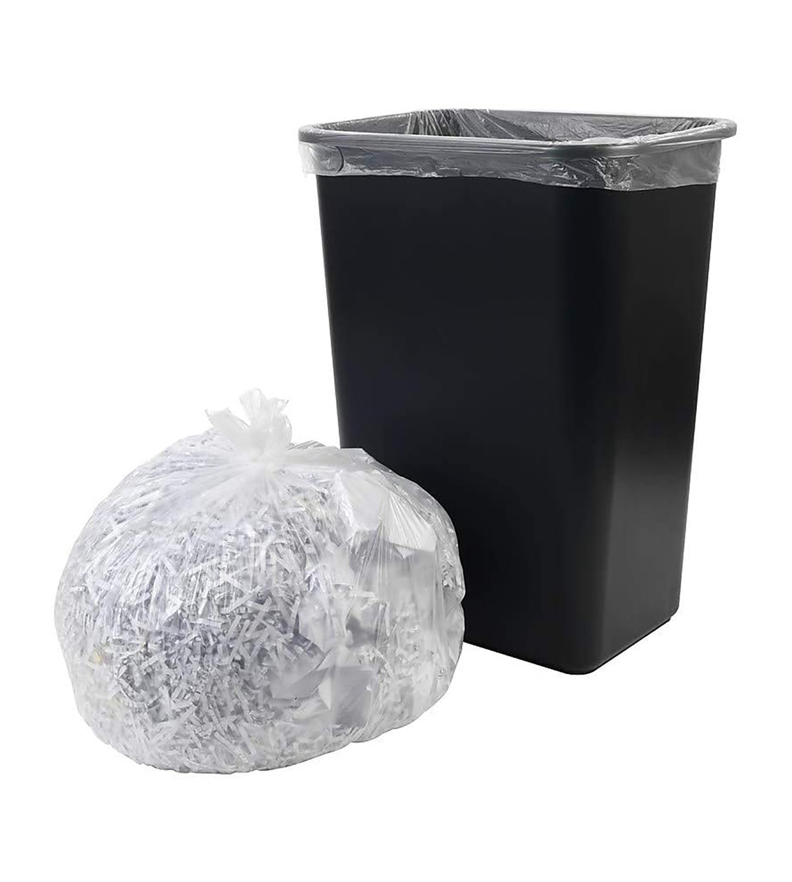 10 Gal. Clear Waste Liner Trash Bags (1000-Count)