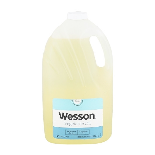 Wesson Vegetable Oil, 1 Gallon, 4 Per Case