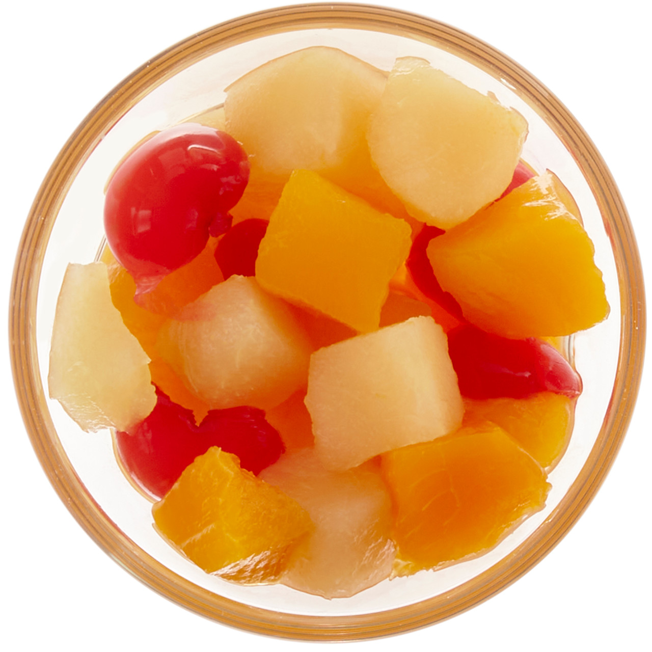 Del Monte Cherry Mixed Fruit In 100% Juice, 4 Ounce, 6 Per Case