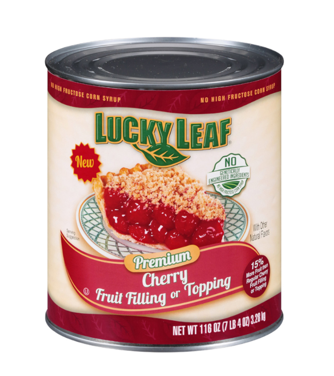 Lucky Leaf Premium Cherry Fruit Filling Or Topping 116 Ounce 3 Per Case