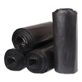 Low-density Commercial Can Liners, 30 Gal, 0.9 Mil, 30" X 36", Black, 200/carton Low-density Commercial Can Liners, 30 Gal, 0.9 Mil, 30" X 36", Black, 200/carton