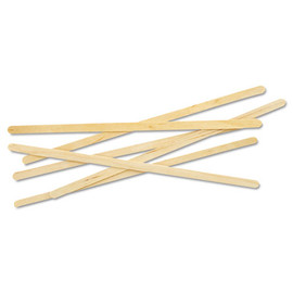 Eco Products Renewable Wooden Stir Sticks, 7"