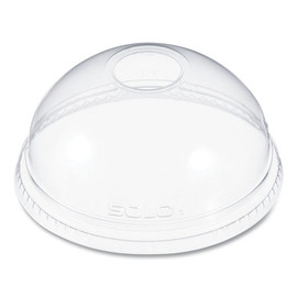 Ultra Clear Dome Cold Cup Lids, Fits 16 Oz To 24 Oz Cups, Pet, Clear, 1,000/carton