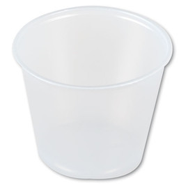 Symphony Design Wax-coated Paper Cold Cup, 7 Oz, Beige/white, 100/sleeve, 20 Sleeves/carton