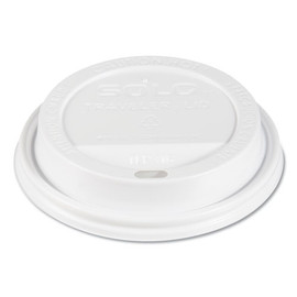 Traveler Cappuccino Style Dome Lid, Fits 10 Oz To 24 Oz Cups, Black, 100/sleeve, 10 Sleeves/carton
