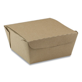 Earthchoice Onebox Paper Box, 37 Oz, 4.5 X 4.5 X 2.5, Kraft, 312/carton Earthchoice Onebox Paper Box, 37 Oz, 4.5 X 4.5 X 2.5, Kraft, 312/carton