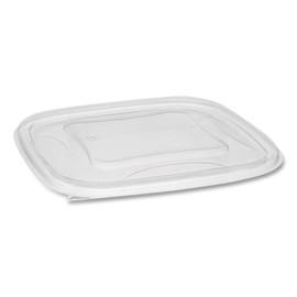 Earthchoice Recycled Plastic Square Flat Lids, 7.38 X 7.38 X 0.26, Clear, 300/carton Earthchoice Recycled Plastic Square Flat Lids, 7.38 X 7.38 X 0.26, Clear, 300/carton