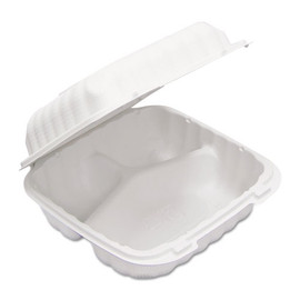 Earthchoice Smartlock Microwavable Hinged Lid Containers, 8.31 X 8.35 X 3.1, Black, 200/carton Earthchoice Smartlock Microwavable Hinged Lid Containers, 8.31 X 8.35 X 3.1, Black, 200/carton