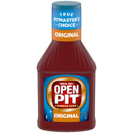 Open Pit Blue Label Original Barbecue Sauce, 18 Oz (Pack of 12) Open Pit Blue Label Original Barbecue Sauce, 18 Oz (Pack of 12)