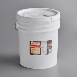 Open Pit Hickory Barbecue Sauce, Restaurant Recipe, 5 Gallon Pail Open Pit Hickory Barbecue Sauce, Restaurant Recipe, 5 Gallon Pail