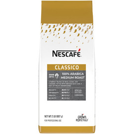 Nescafe Arabica Roasted Ground Coffee, 2 Pound, 6 Per Case Nescafe Arabica Roasted Ground Coffee, 2 Pound, 6 Per Case