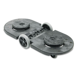 Tandem Dolly, Two-container, 300 Lb Capacity, 20.25w X 45d X 8h, Black Tandem Dolly, Two-container, 300 Lb Capacity, 20.25w X 45d X 8h, Black