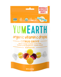 YumEarth Organic Wild Peppermint Hard Candies, 3.3 Oz Bag (3/Pack)