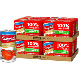 Campbell s Tomato Juice, 5.5 Oz, 6 Per Pack - 8 Packs Per Case