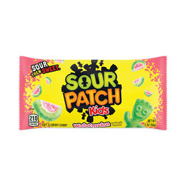Sour Patch Kids Chewy Candy, Watermelon, 2 Oz Bags, 24/pack Sour Patch Kids Chewy Candy, Watermelon, 2 Oz Bags, 24/pack