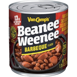 Van Camp s Beanee Weenee Barbecue, 7.75 Ounces - 24 Per Case