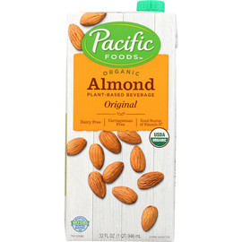 Pacific Foods Organic Original Almond Milk, 32 fl oz - 12 Per Case Pacific Foods Organic Original Almond Milk, 32 fl oz - 12 Per Case