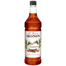 Monin Cinnamon Flavor Syrup, 1 Liter, 4 Per Case Monin Cinnamon Flavor Syrup, 1 Liter, 4 Per Case