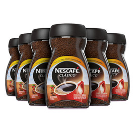 Nescafe Clasico Instant Coffee, 7 Ounces, 6 Per Case Nescafe Clasico Instant Coffee, 7 Ounces, 6 Per Case