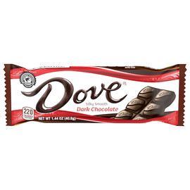 Dove Silky Smooth Dark Chocolate Bar, 1.44 Ounce, 216 Per Case Dove Silky Smooth Dark Chocolate Bar, 1.44 Ounce, 216 Per Case
