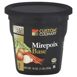 Custom Culinary Mirepoix Base, 1 Pound, 6 Per Case Custom Culinary Mirepoix Base, 1 Pound, 6 Per Case