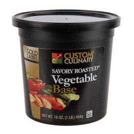 Gold Label Savory Roasted Vegetable, Vegan Base, 1 Pound, 6 Per Case Gold Label Savory Roasted Vegetable, Vegan Base, 1 Pound, 6 Per Case