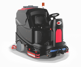 Viper AS1050R: 39", 53-Gal, Ride On Scrubber, Pad Drivers, Brushes, 44.5" Squeegee Assembly, Shelf Charger, No Batteries Viper AS1050R: 39", 53-Gal, Ride On Scrubber, Pad Drivers, Brushes, 44.5" Squeegee Assembly, Shelf Charger, No Batteries