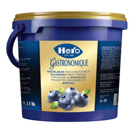 Hero Blueberry Fruit Spread, 9.37 Pound Pail