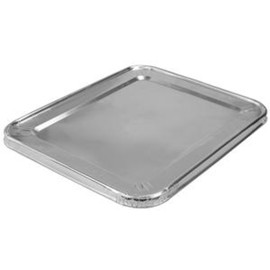 Hfa Handi-Foil Half Size Full Curl Edge Lid For Steam Table Pan, 100 Per Case Hfa Handi-Foil Half Size Full Curl Edge Lid For Steam Table Pan, 100 Per Case