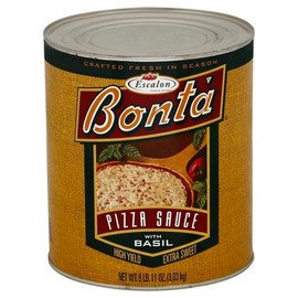 Bonta Pizza Sauce Fancy Basil, 107 Ounces, 6 Per Case Bonta Pizza Sauce Fancy Basil, 107 Ounces, 6 Per Case