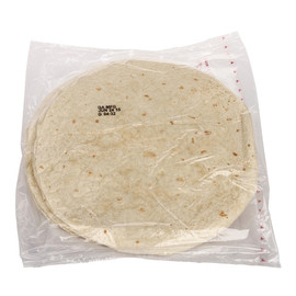Mission Foods 13 Inch Heat Pressed Flour Tortillas, 12 Per Package, 12 Packages Per Case