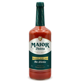 Major Peters The Works Bloody Mary Cocktail Mixer, 32 Fluid Ounce, 12 Per Case Major Peters The Works Bloody Mary Cocktail Mixer, 32 Fluid Ounce, 12 Per Case
