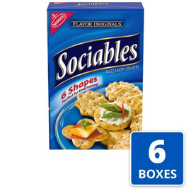 Sociables Nabisco Crackers