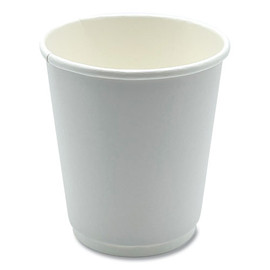 Boardwalk Paper Hot Cups, Double-walled, 8 Oz, White, 500/carton